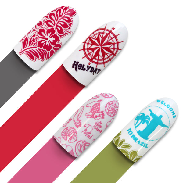 **Stamping Plate 01 Globetrotter