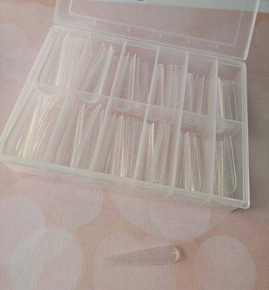 Moyra Reverse Tip Box coffin long