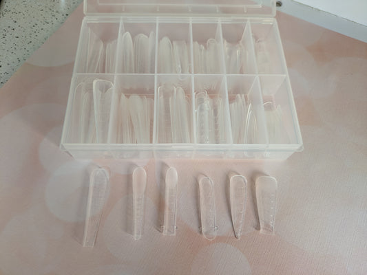 Moyra Reverse Tip Box Mixed shapes and sizes