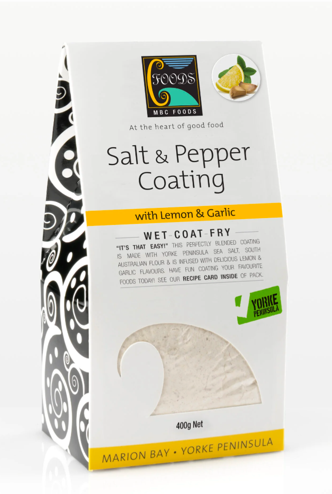 MBC Foods Salt and Pepper Coating - Lemon and Garlic