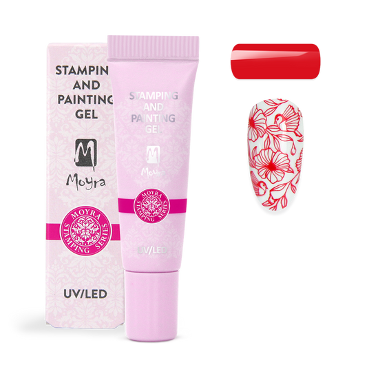Stamping and Painting Gel 04 - Red
