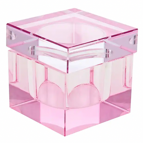 Crystal Dappen Dish with Lid