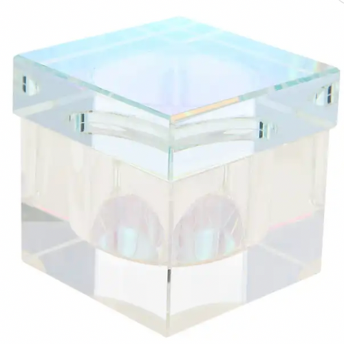 Crystal Dappen Dish with Lid