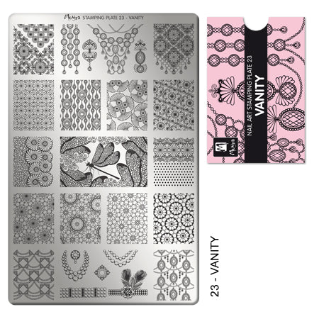 Stamping Plate 23 Vanity