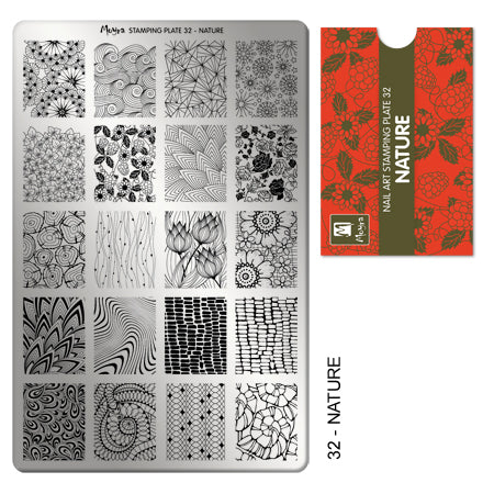 Stamping Plate 32 Nature