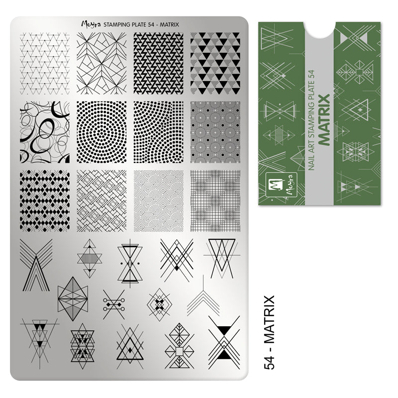 **Stamping Plate 54 Matrix