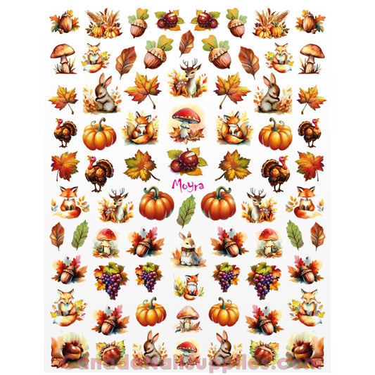 Moyra nail art stickers 23